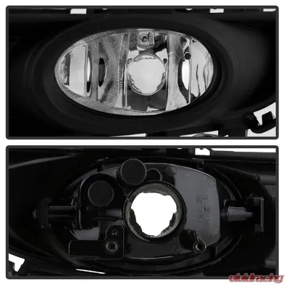Spyder Auto Clear OEM Fog Lights with Switch for Mazda 3 4-Door 2007-2008 Non-Sport/Gt - FL-CL-MAZ307-C