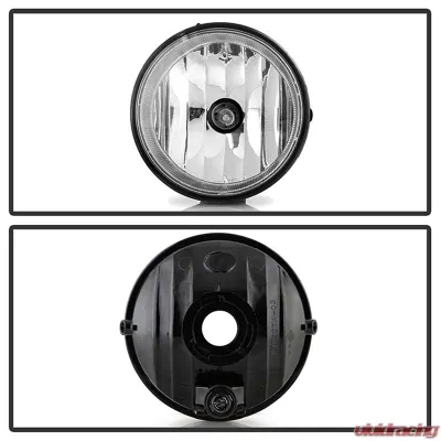 Spyder Auto Clear OEM Fog Lights with Switch for Toyota Tundra 2007-2013 - FL-CL-TTA05-C