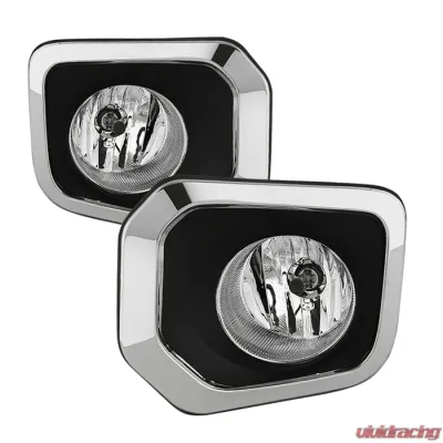 Spyder Auto Clear OEM Fog Lights with Switch for Toyota Tacoma 2016-2017 - FL-CL-TTA2016-C