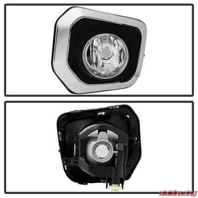 Spyder Auto Clear OEM Fog Lights with Switch for Toyota Tacoma 2016-2017 - FL-CL-TTA2016-C