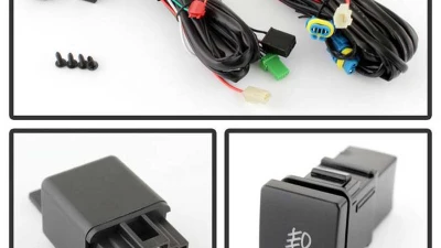 Spyder Auto Smoke Fog Lights with Switch for Toyota Tundra 2014-2018, OEM Fitment                                     - FL-CL-TTU14-SM - Image 4