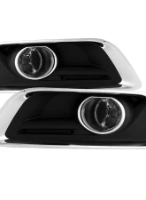 Spyder Auto Fog Light with Universal Switch Clear for Chevrolet Malibu 2012-2015                                     - FL-CMA2012-C - Image 4