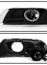 Spyder Auto Fog Light with Universal Switch Clear for Chevrolet Malibu 2012-2015                                     - FL-CMA2012-C - Image 2