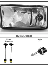 Spyder Auto Clear OEM Fog Lights with 880 Bulbs for 2007-2014 Chevrolet Tahoe Off Road Package                                     - FL-CSIL07-C - Image 2