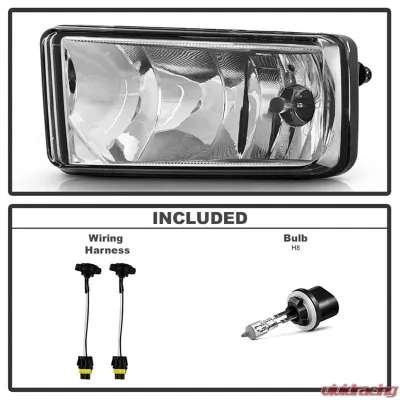 Spyder Auto Clear OEM Fog Lights with 880 Bulbs for 2007-2014 Chevrolet Tahoe Off Road Package - FL-CSIL07-C