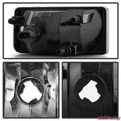 Spyder Auto Clear OEM Fog Lights with 880 Bulbs for 2007-2014 Chevrolet Tahoe Off Road Package - FL-CSIL07-C