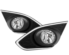 Spyder Auto OEM Fog Light with Universal Switch Clear for Chevrolet Spark 2013-2015