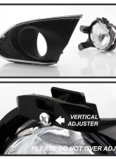 Spyder Auto OEM Fog Light with Universal Switch Clear for Chevrolet Spark 2013-2015                                     - FL-CSPA2013-C - Image 3