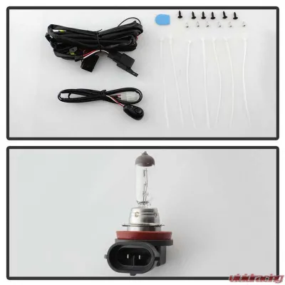 Spyder Auto OEM Fog Light with Universal Switch Clear for Chevrolet Spark 2013-2015 - FL-CSPA2013-C