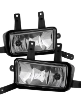 Spyder Auto Clear OEM Fog Lights with Chrome Trim for Chevrolet Suburban Tahoe 2015-2020                                     - FL-CTAH15-C - Image 3
