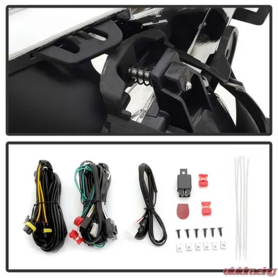 Spyder Auto Clear OEM Fog Lights with Cover and Switch for Chevrolet Trax 2013-2021 - FL-CTRAX13-C