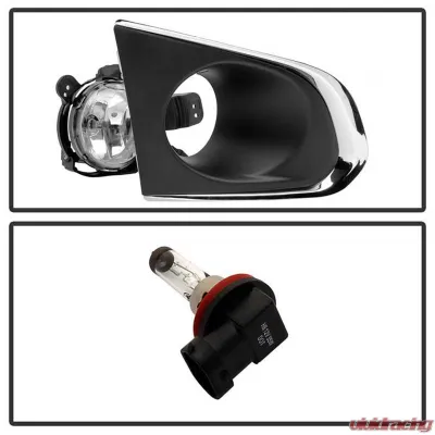 Spyder Auto Clear OEM Fog Lights with Cover and Switch for Chevrolet Trax 2013-2021 - FL-CTRAX13-C