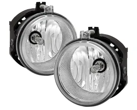 Spyder Auto Clear Fog Lights for Dodge Charger 2005-2008, OEM Fit, Durable Design