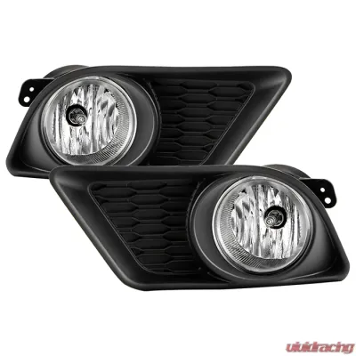 Spyder Auto Clear OEM Style Fog Lights with Switch for Dodge Charger 2011-2014 - FL-DCH2011-C