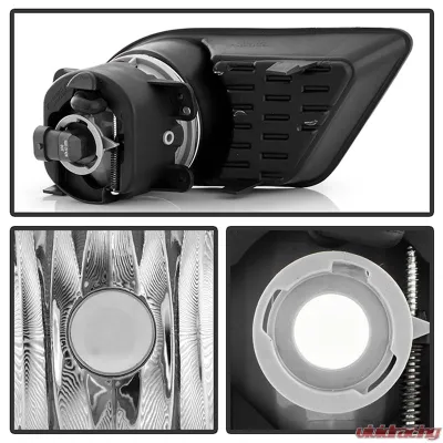 Spyder Auto Clear OEM Style Fog Lights with Switch for Dodge Charger 2011-2014 - FL-DCH2011-C