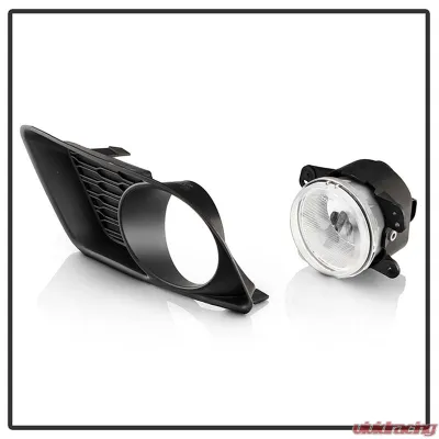 Spyder Auto Clear OEM Style Fog Lights with Switch for Dodge Charger 2011-2014 - FL-DCH2011-C