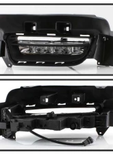 Spyder Auto LED Fog Lights with Universal Switch for 2015-2020 Dodge Charger, Clear                                     - FL-DCH2015-LED-C - Image 2