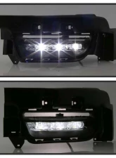 Spyder Auto LED Fog Lights with Universal Switch for 2015-2020 Dodge Charger, Clear                                     - FL-DCH2015-LED-C - Image 6