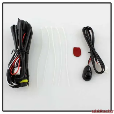 Spyder Auto LED Fog Lights with Universal Switch for 2015-2020 Dodge Charger, Clear - FL-DCH2015-LED-C