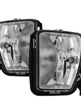 Spyder Auto Clear OEM Style Fog Lights with Switch for Dodge Ram 1500 2013-2016                                     - FL-DR13-C - Image 4