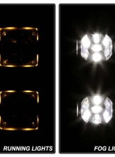 Spyder Auto Full LED Fog Lights with Bracket and Universal Switch for Dodge Ram 1500 2013-2018                                     - FL-DR13-LED-C - Image 9
