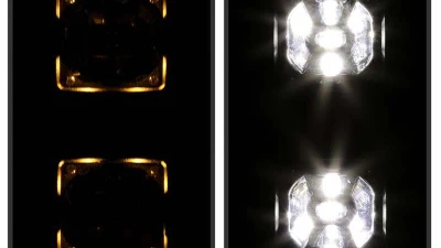 Spyder Auto Full LED Fog Lights with Bracket and Universal Switch for Dodge Ram 1500 2013-2018                                     - FL-DR13-LED-C - Image 9