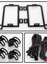 Spyder Auto Full LED Fog Lights with Bracket and Universal Switch for Dodge Ram 1500 2013-2018                                     - FL-DR13-LED-C - Image 4