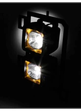 Spyder Auto Full LED Fog Lights with Bracket and Universal Switch for Dodge Ram 1500 2013-2018                                     - FL-DR13-LED-C - Image 6