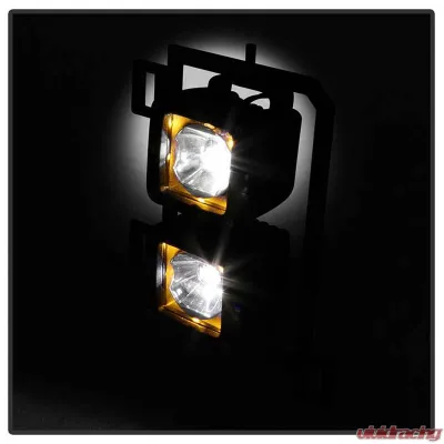 Spyder Auto Full LED Fog Lights with Bracket and Universal Switch for Dodge Ram 1500 2013-2018 - FL-DR13-LED-C