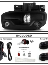 Spyder Auto Halogen OEM Style Fog Lights for Dodge Ram 2500 | 3500 2019-2022, Universal Switch                                     - FL-DR19-25-C - Image 2