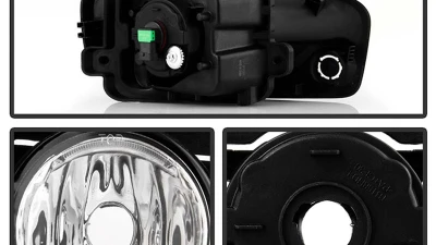 Spyder Auto Halogen OEM Style Fog Lights for Dodge Ram 2500 | 3500 2019-2022, Universal Switch                                     - FL-DR19-25-C - Image 3