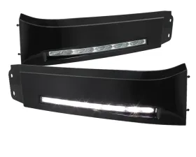 Spyder Auto Black XSP-X Style LED Daytime Running Lights for Toyota Tundra 2007-2013