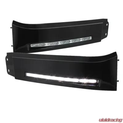 Spyder Auto Black XSP-X Style LED Daytime Running Lights for Toyota Tundra 2007-2013 - FL-DRL-TTU07-BK