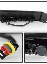 Spyder Auto Black XSP-X Style LED Daytime Running Lights for Toyota Tundra 2007-2013                                     - FL-DRL-TTU07-BK - Image 3