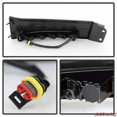 Spyder Auto Black XSP-X Style LED Daytime Running Lights for Toyota Tundra 2007-2013 - FL-DRL-TTU07-BK