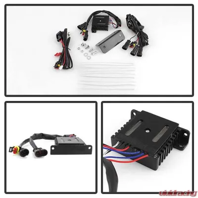 Spyder Auto Black XSP-X Style LED Daytime Running Lights for Toyota Tundra 2007-2013 - FL-DRL-TTU07-BK