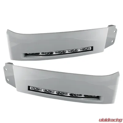 Spyder Auto Unpainted XSP-X Style LED Daytime Running Lights for 2007-2013 Toyota Tundra - FL-DRL-TTU07-PB