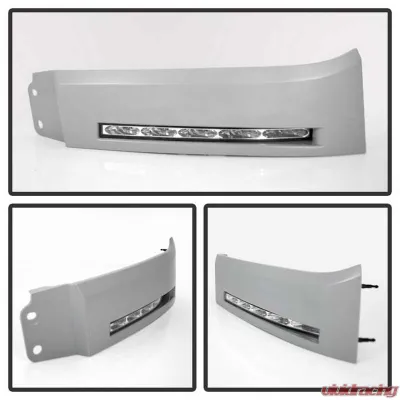 Spyder Auto Unpainted XSP-X Style LED Daytime Running Lights for 2007-2013 Toyota Tundra - FL-DRL-TTU07-PB