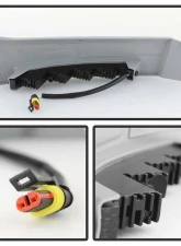 Spyder Auto Unpainted XSP-X Style LED Daytime Running Lights for 2007-2013 Toyota Tundra                                     - FL-DRL-TTU07-PB - Image 3