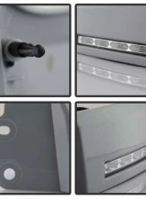 Spyder Auto Unpainted XSP-X Style LED Daytime Running Lights for 2007-2013 Toyota Tundra                                     - FL-DRL-TTU07-PB - Image 4