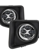 Spyder Auto Clear DRL LED Fog Lights with Switch for Toyota Tundra 2014-2018                                     - FL-DRL-TTU14-C - Image 5