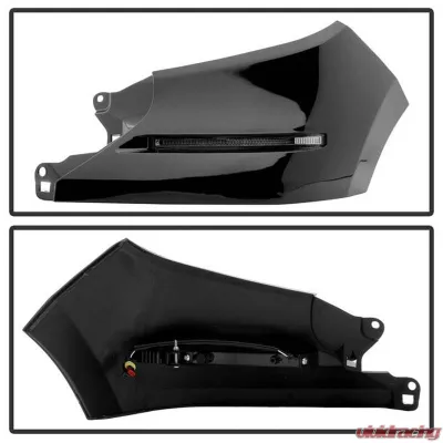 Spyder Auto Black LED Daytime Running Lights for Toyota Tundra 2014-2018 - FL-DRL-TTU2014-BK