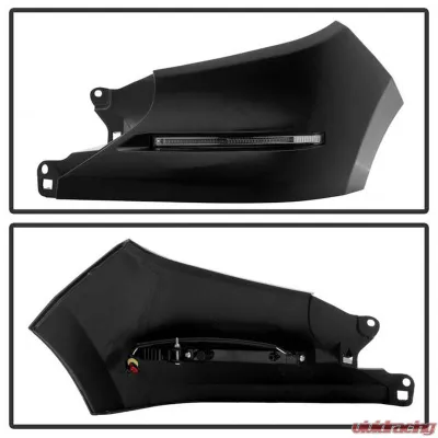 Spyder Auto Unpainted LED Daytime Running Lights for Toyota Tundra 2014-2018 - FL-DRL-TTU2014-PB
