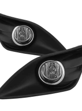 Spyder Auto OEM Fog Light with Universal Switch Clear for Ford C-Max 2013-2015                                     - FL-FCMAX2013-C - Image 5