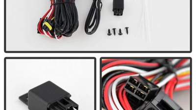 Spyder Auto OEM Fog Light with Universal Switch Clear for Ford C-Max 2013-2015                                     - FL-FCMAX2013-C - Image 5