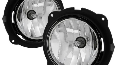 Spyder Auto OEM Fog Lights with Universal Switch Clear for Ford Escape 2007-2012                                     - FL-FESC07-C - Image 5