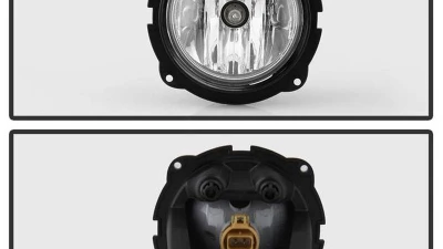 Spyder Auto OEM Fog Lights with Universal Switch Clear for Ford Escape 2007-2012                                     - FL-FESC07-C - Image 2