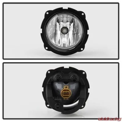 Spyder Auto OEM Fog Lights with Universal Switch Clear for Ford Escape 2007-2012 - FL-FESC07-C