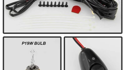 Spyder Auto OEM Fog Lights with Universal Switch Clear for Ford Escape 2007-2012                                     - FL-FESC07-C - Image 5