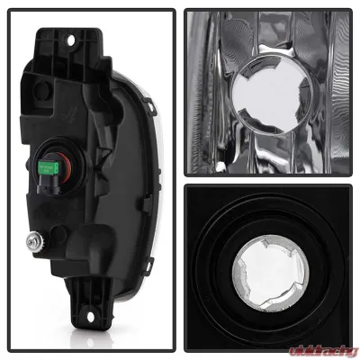 Spyder Auto Clear OEM Style Fog Lights with Switch for Ford Escape 2020-2022 - FL-FESC2020-C